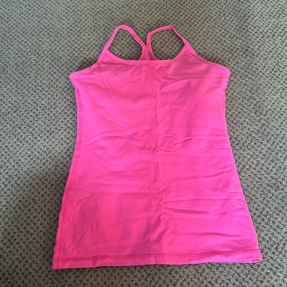 Lululemon Baby Pink Tank Top